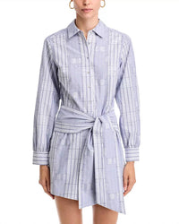 Ramy Brook - Sariah Shirt Dress - blue - clothing - cotton - blend