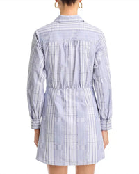 Ramy Brook - Sariah Shirt Dress - blue - clothing - cotton - blend