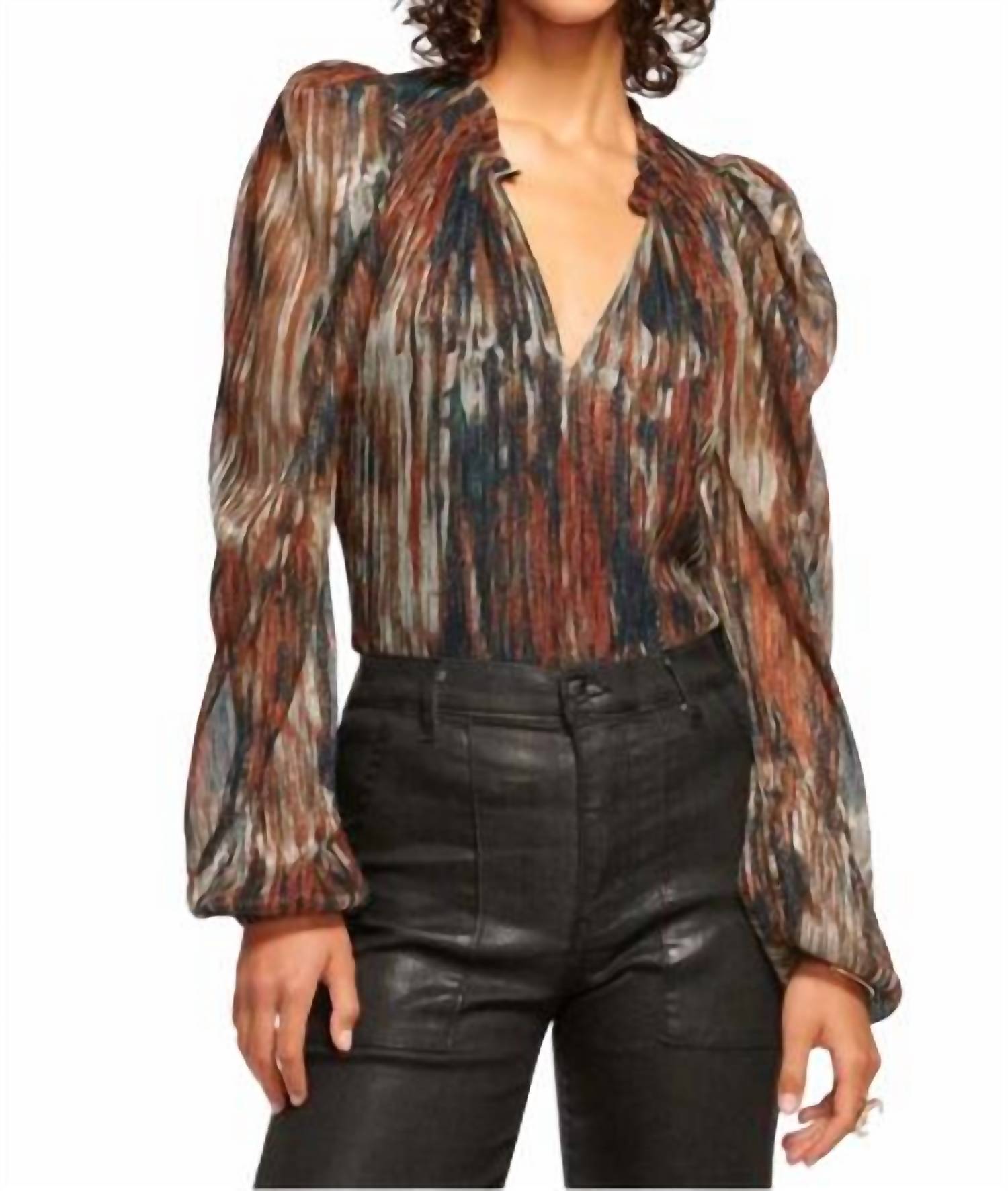 Ramy Brook - Sukie Top - blouses - brown - clothing