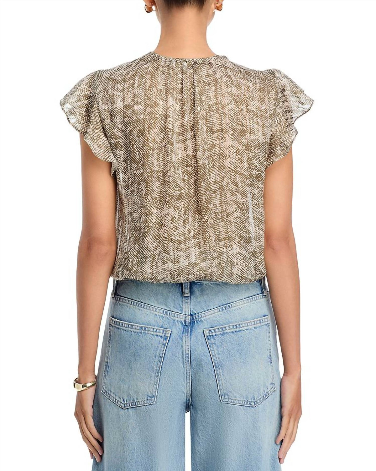 Ramy Brook - Teresa Flutter Sleeve Top