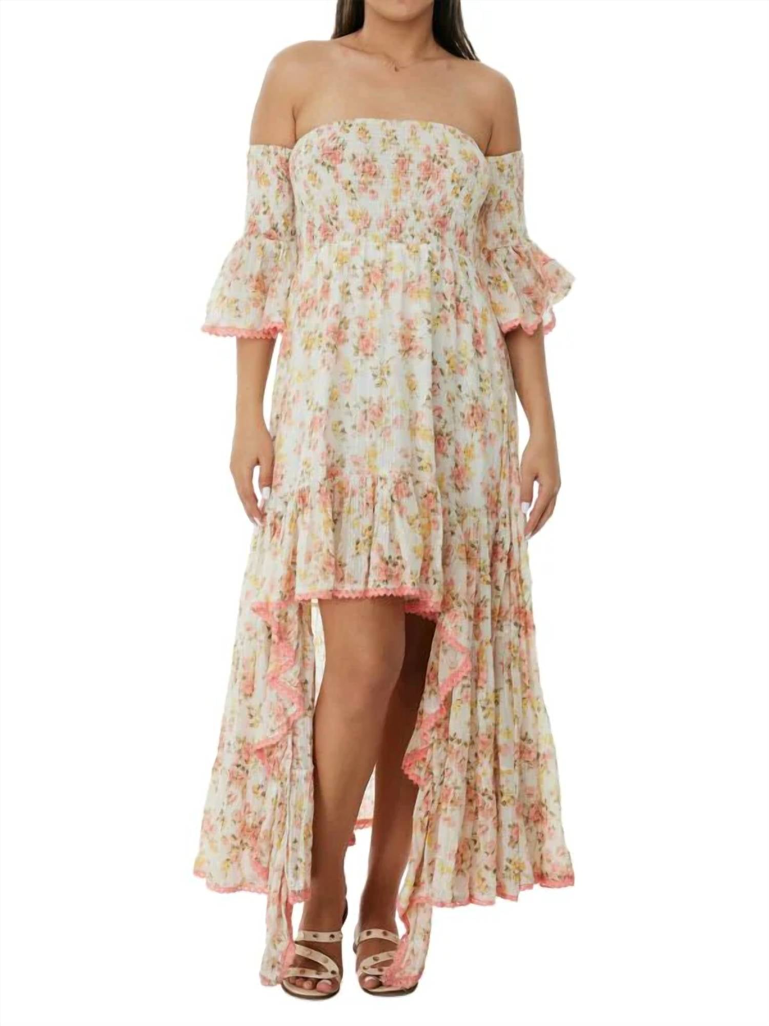Ranee’S - Floral High Low Dress - clothing - dresses - floral