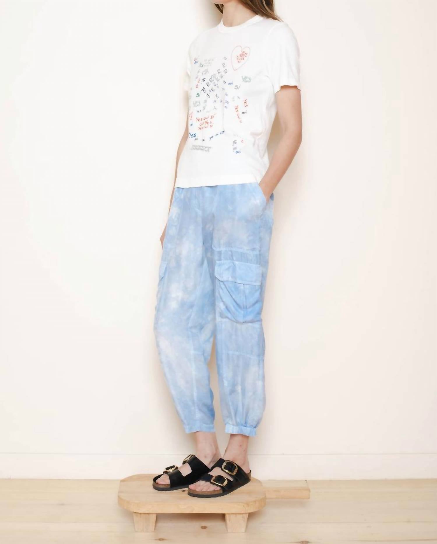Raquel Allegra - Boy Tee Yes Doodle - clothing - cotton - graphic
