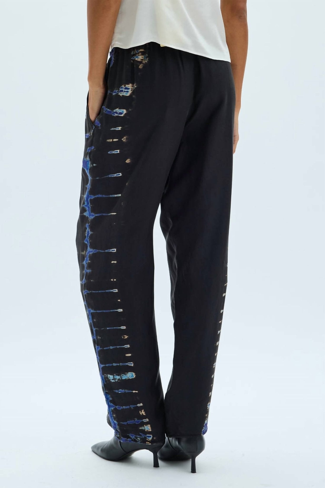 Raquel Allegra - Logan Pant - black - clothing - pants