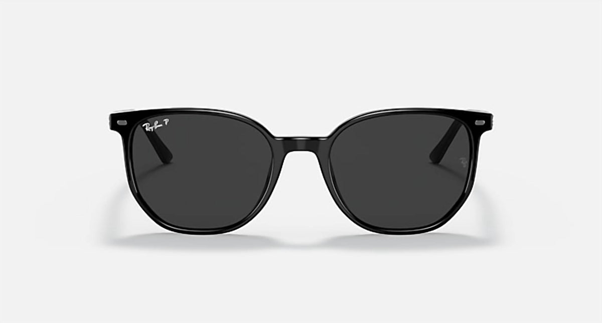 Ray Ban - Elliot Medium Polarized Sunglasses Rb2197 - 901 - 48