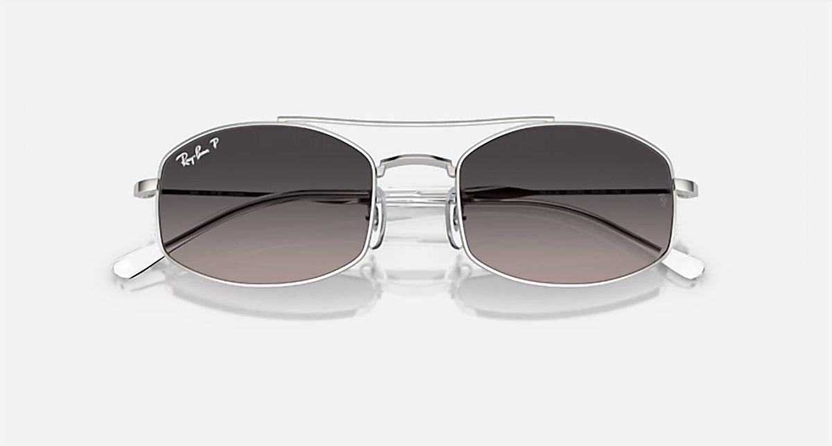 Ray Ban - Oval Polarized Sunglasses Rb3719 - 003 - M3