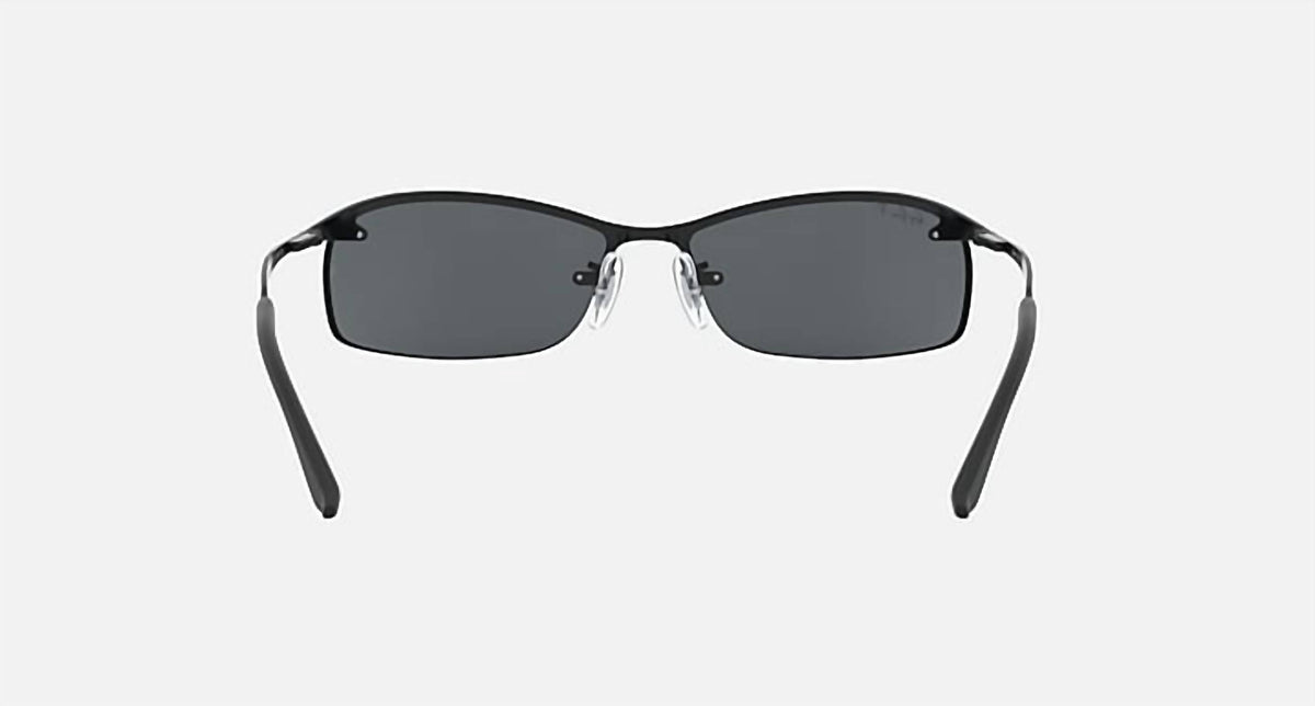 Ray Ban - Rectangle Polarized Sunglasses Rb3183 - 002 - 81
