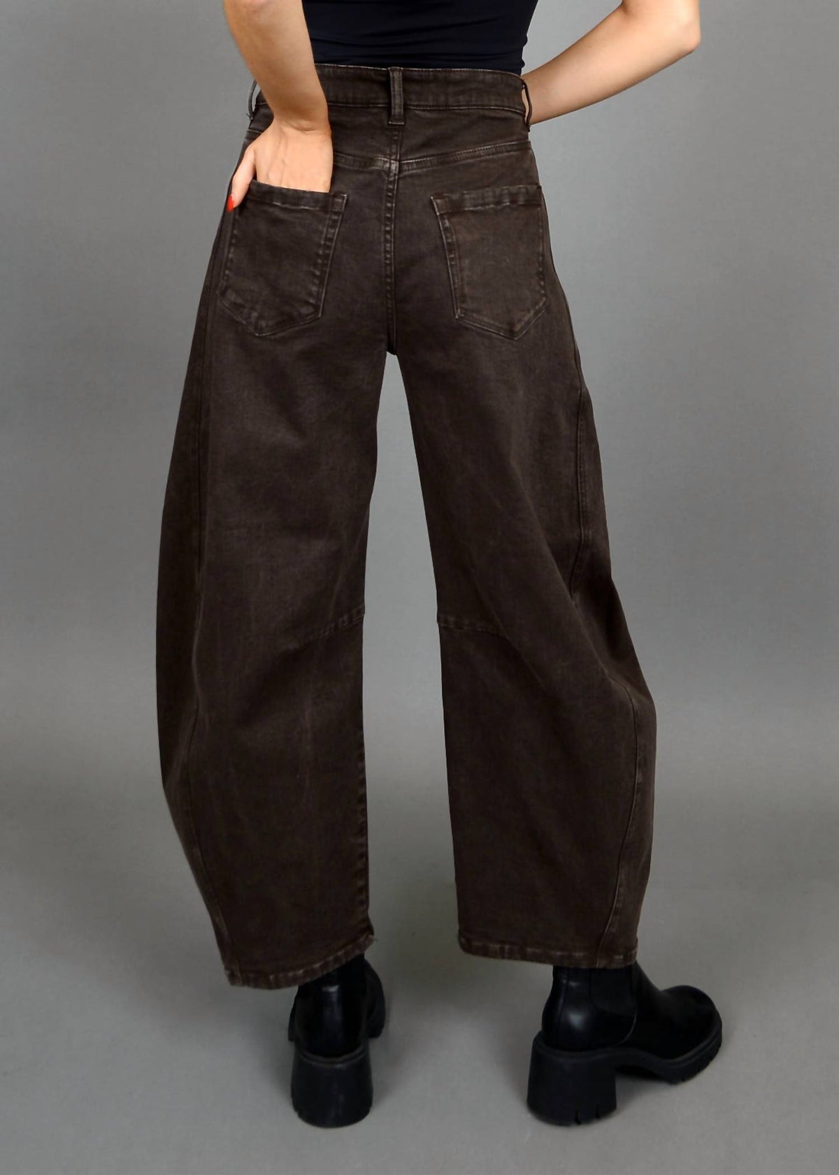 Rd Style - Barni Stretch Twill Barrel Pant