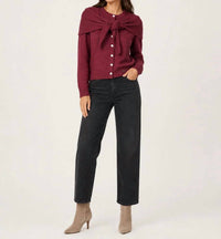 Rd Style - Detachable Shoulder Scarf Cardigan