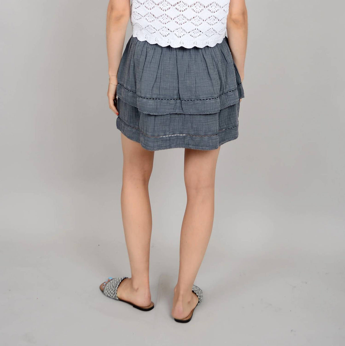 Rd Style - Nele Layered Pull On Skirt
