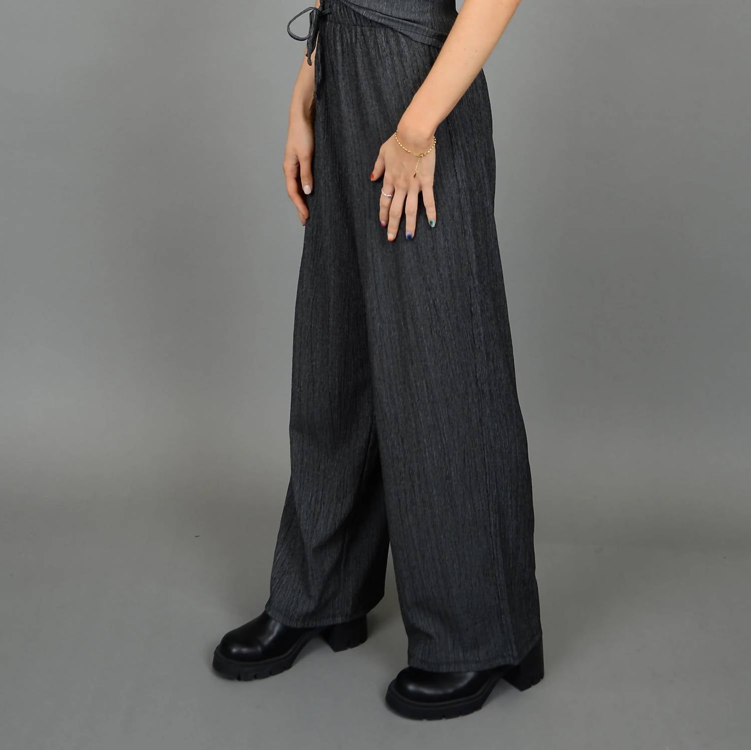 Rd Style - Pauleena Pull On Pant - clothing - grey - pants