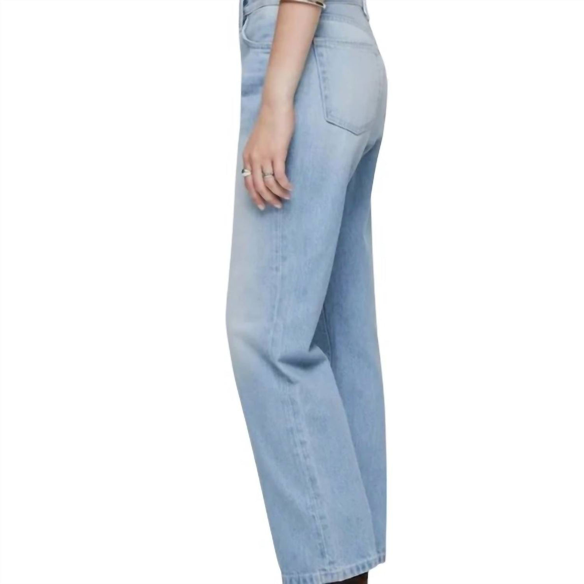 Re/Done - 70s Easy Straight Crop Jeans