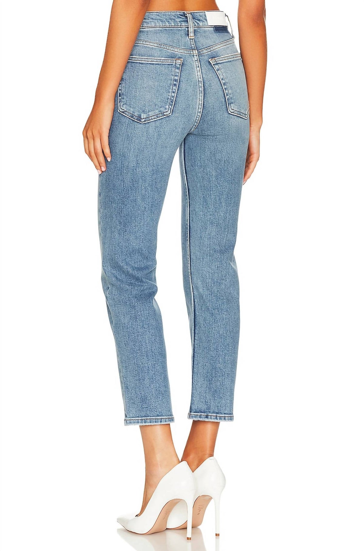 Re/Done - 70S STOVE PIPE JEANS