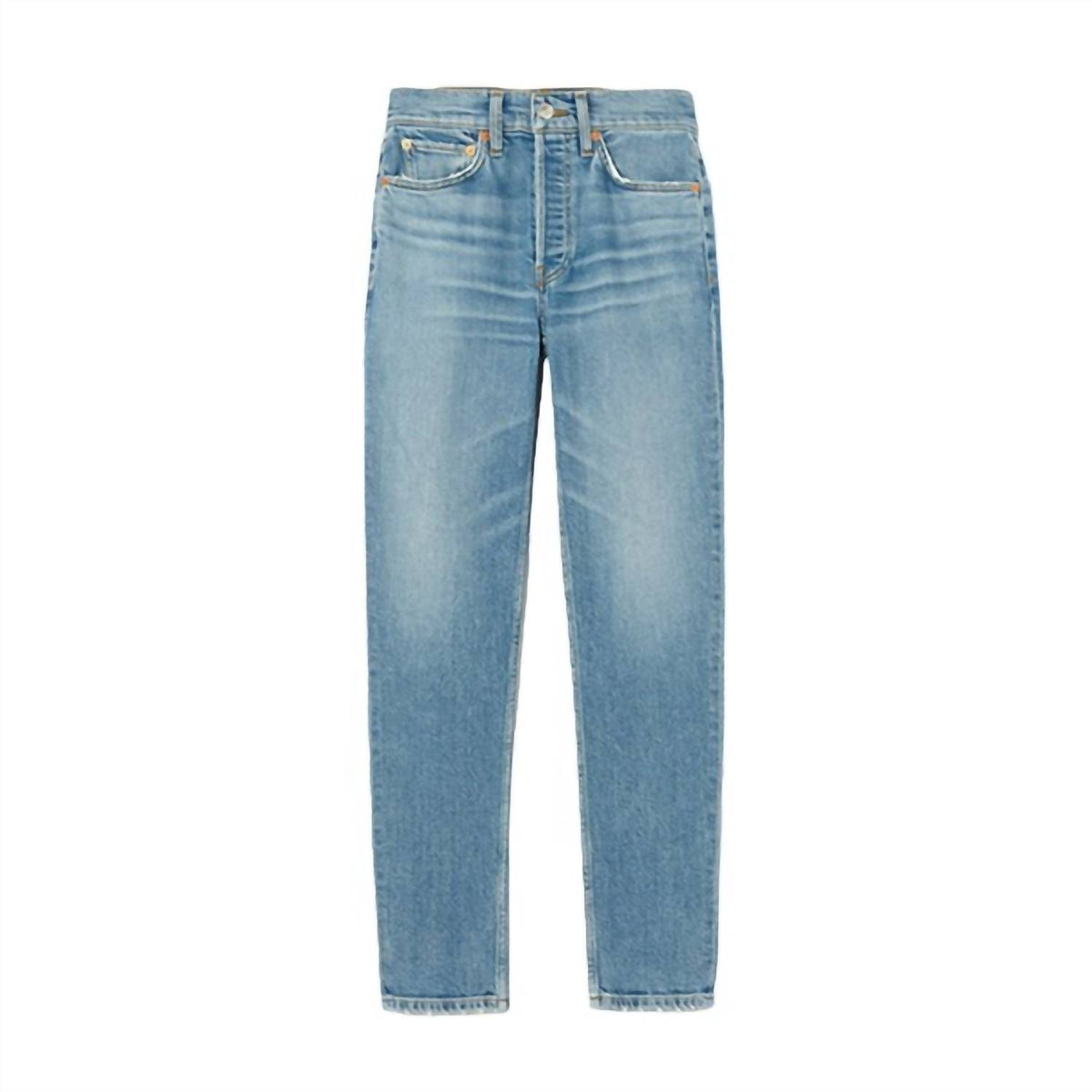 Re/Done - 90S HIGH RISE ANKLE CROP JEANS