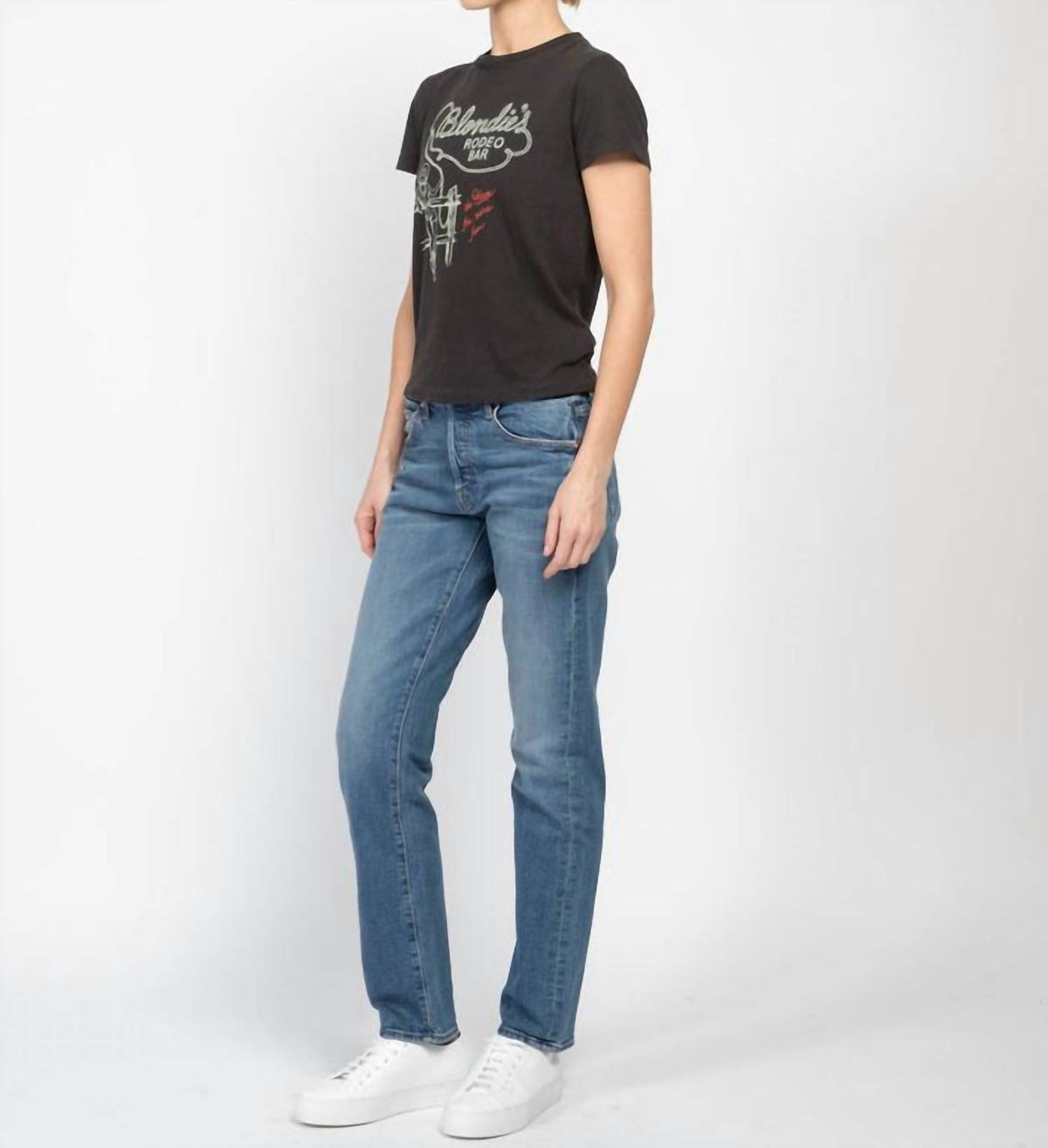 Re/Done - Classic Blondie Graphic Short Sleeve Top