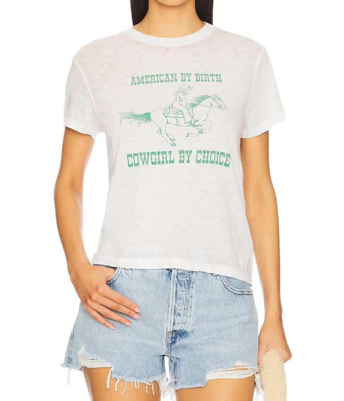 Re/Done - Cowgirl Classic Burnout Tee