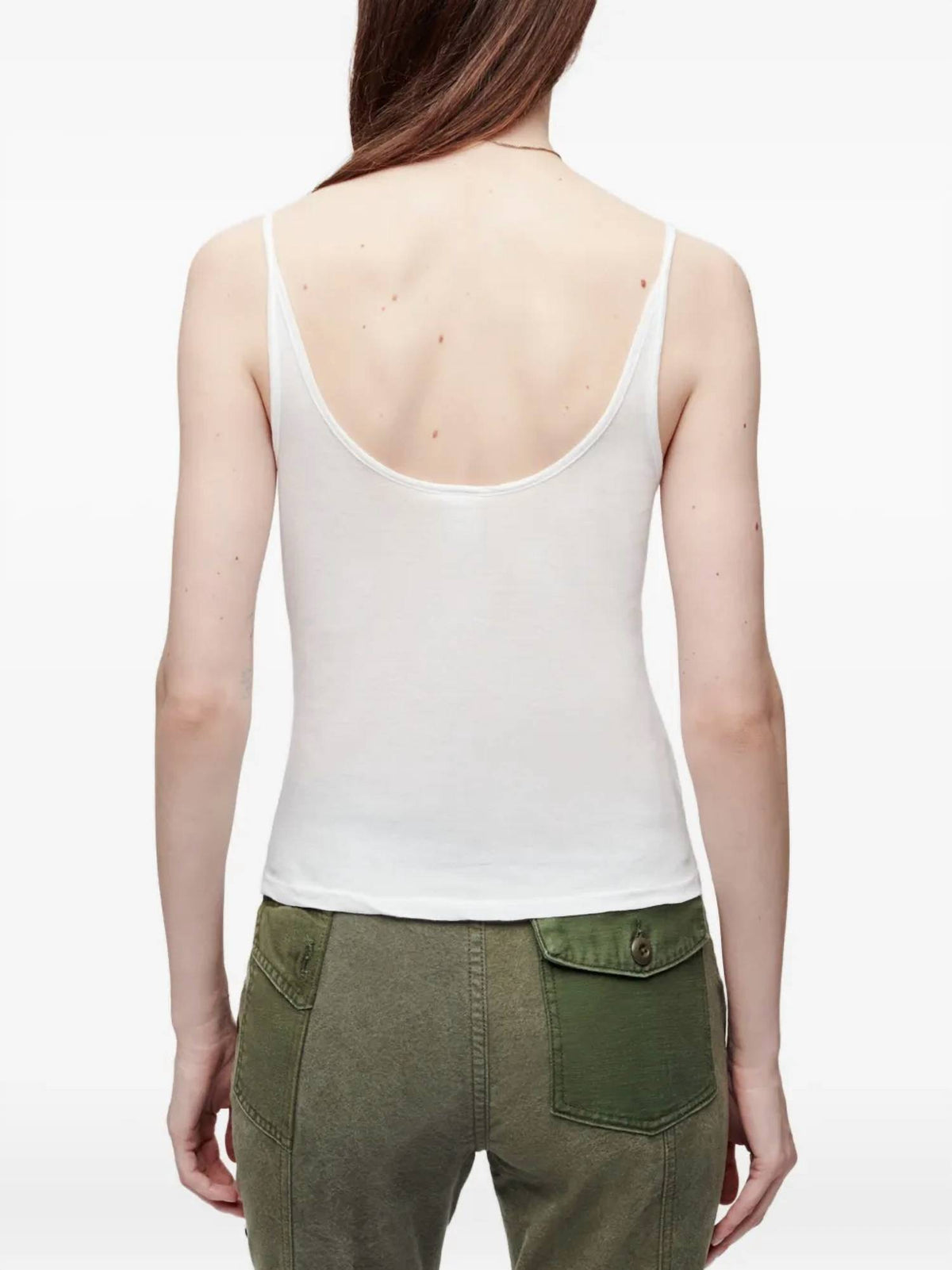 Re/Done - Sheer Spaghetti Strap Tank