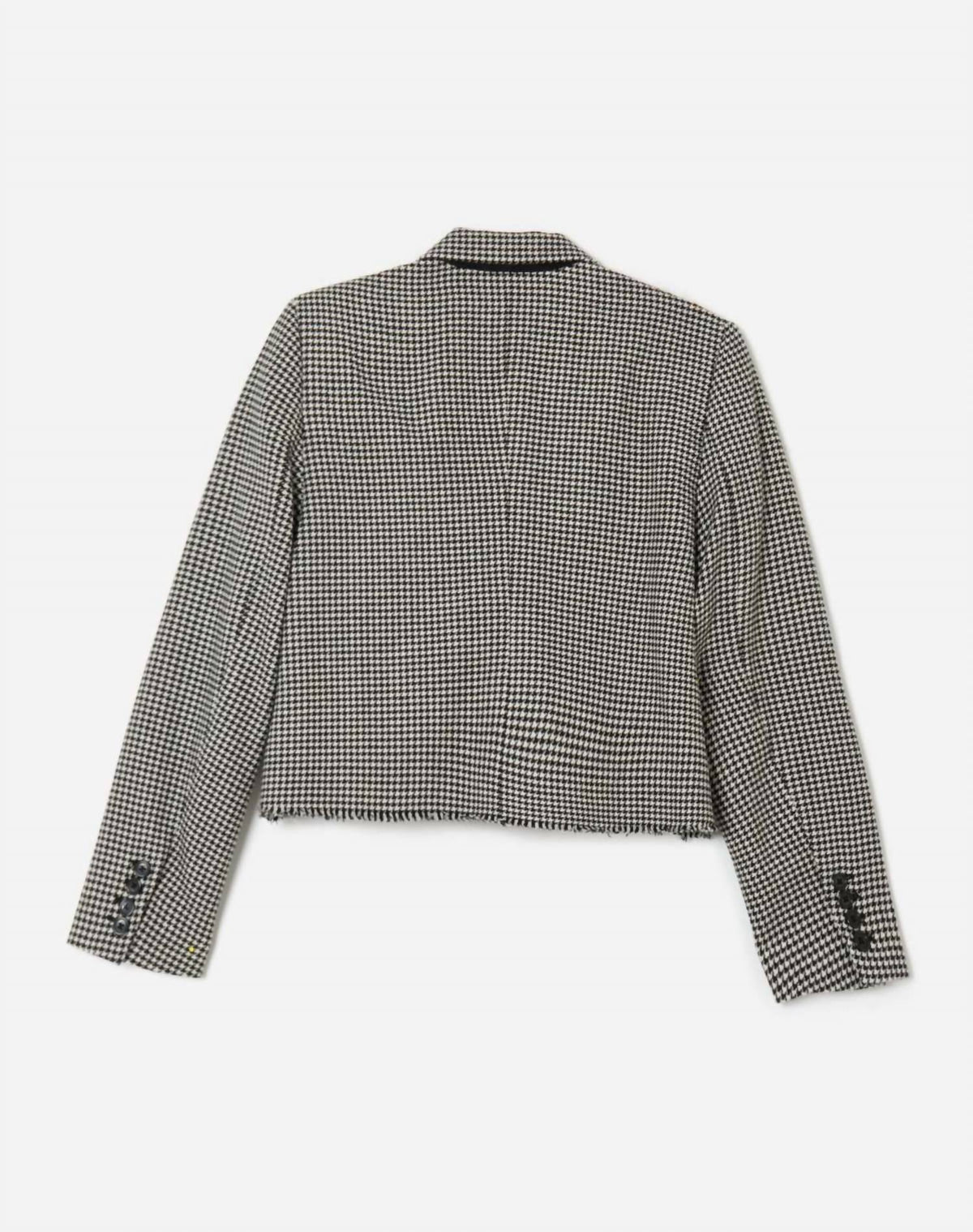 Re/Done - wool cutoff boyfriend blazer