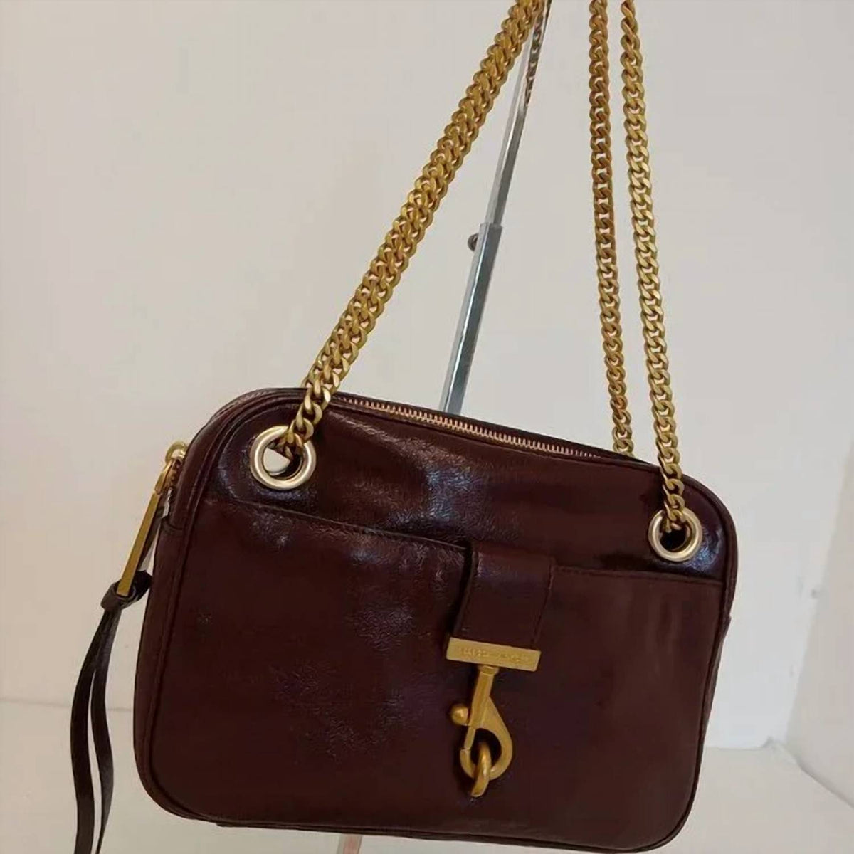 Rebecca Minkoff - Women's Leather Toaster Bag With Chain Strap