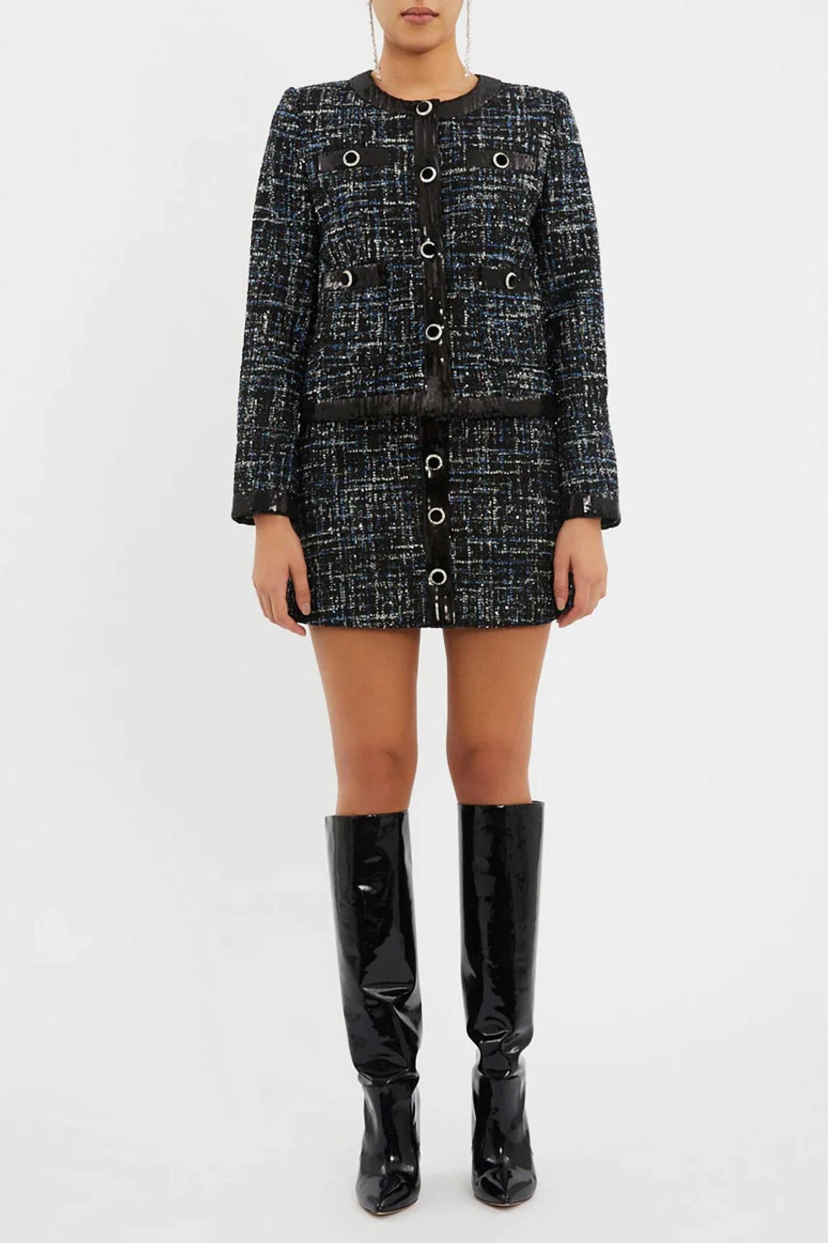 Rebecca Vallance - Jacques Metallic Tweed Jacket