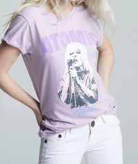 Recycled Karma - Atomic Blondie Top - clothing - cotton - blend - graphic