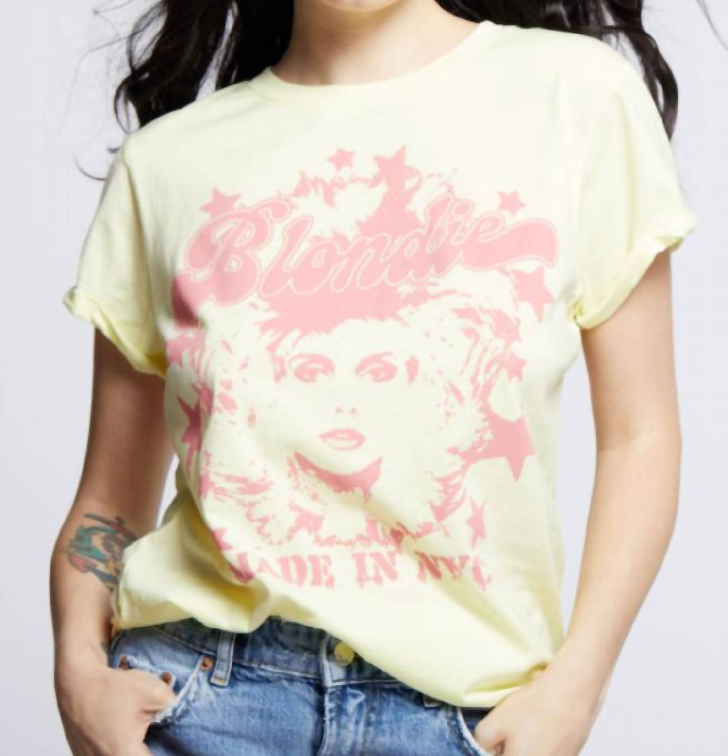 Recycled Karma - Blondie Made In Nyc Top - clothing - cotton - graphic