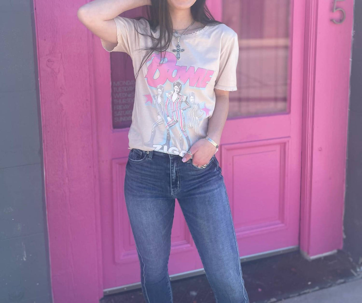 Recycled Karma - Bowie Ziggy Stardust Tee