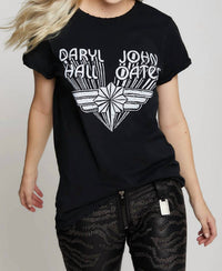 Recycled Karma - Hall & Oats Tee - black - clothing - cotton