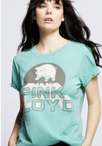 Recycled Karma - Pink Floyd Flying Pig Tee - blue - clothing - cotton