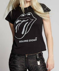 Recycled Karma - Rolling Stones Classic Tee - black - clothing - cotton