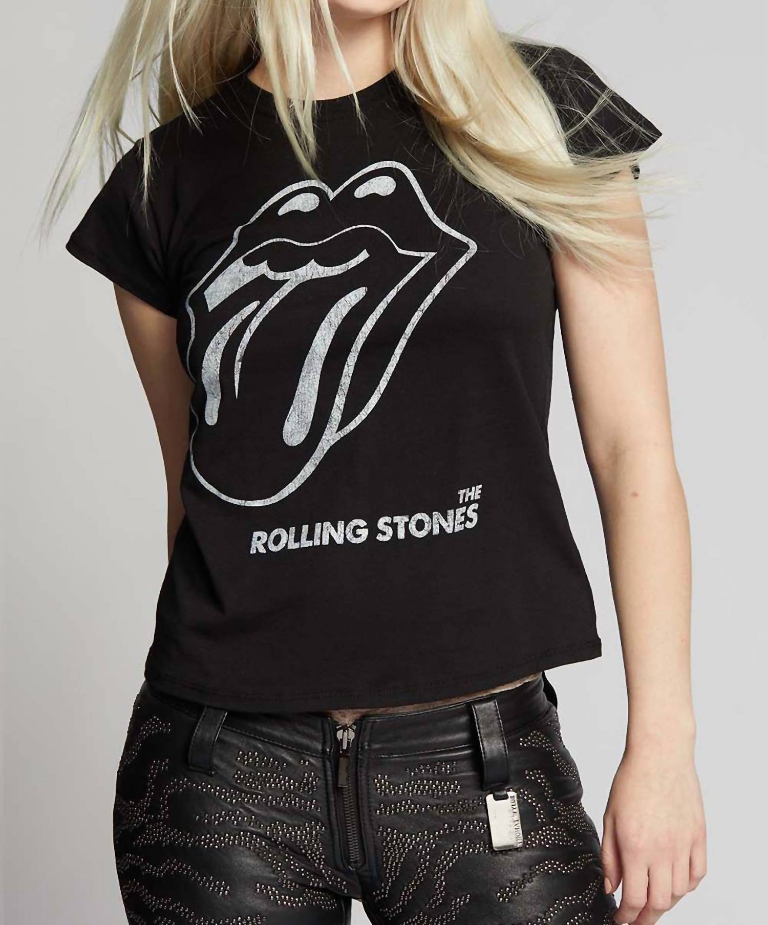 Recycled Karma - Rolling Stones Classic Tee - black - clothing - cotton