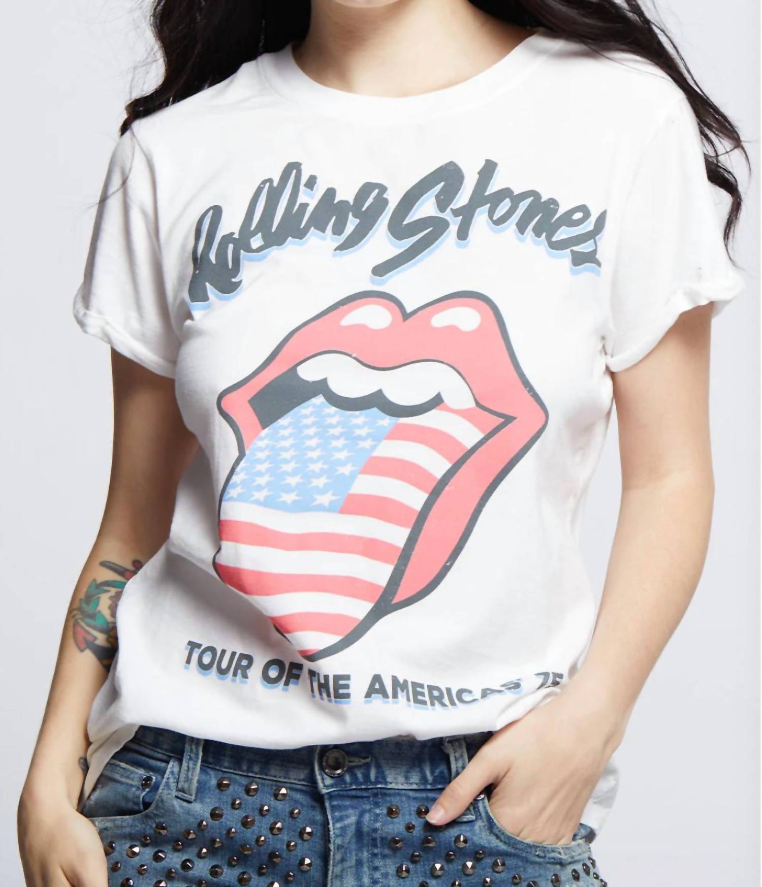Recycled Karma - Rolling Stones Tour Tee - clothing - cotton - graphic