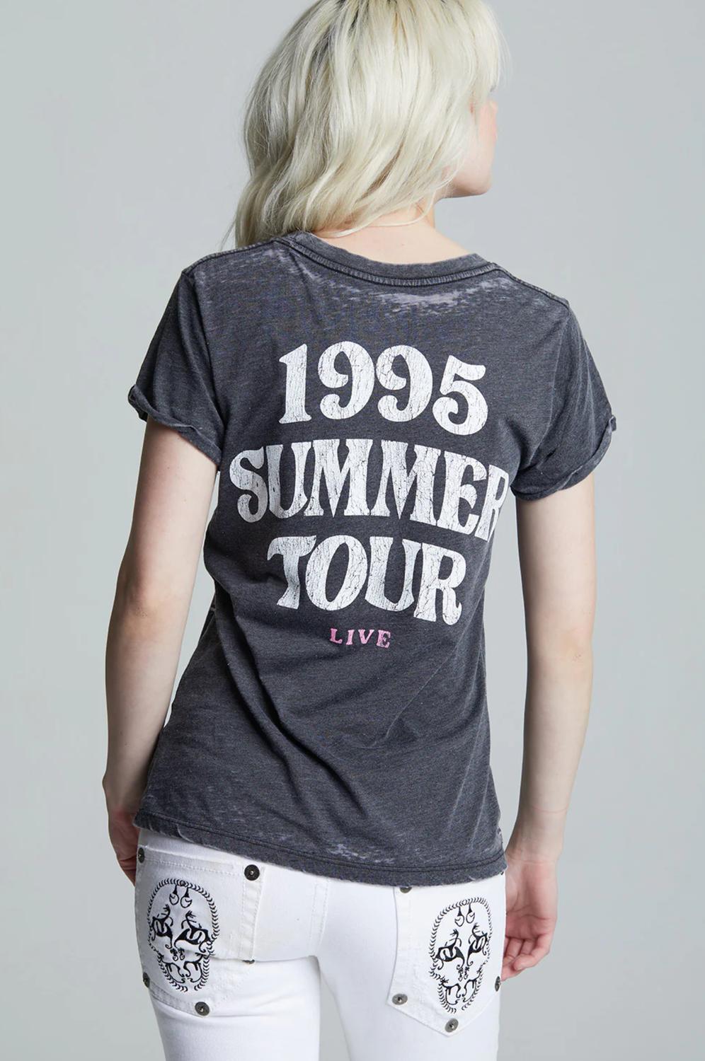 Recycled Karma - Steve Miller Band 1995 Tour Tee - black - clothing - cotton - blend