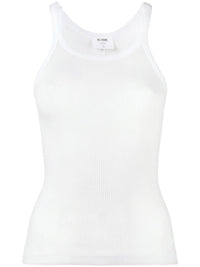 Re/Done - Re/done Ribbed Tank - clothing - solid - tank - tops