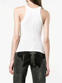 Re/Done - Re/done Ribbed Tank - clothing - solid - tank - tops