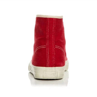 Re/Done - Women's 90's High Top Sneakers - canvas - red - shoes