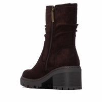 Refresh - Women's Suede Ankle Booties