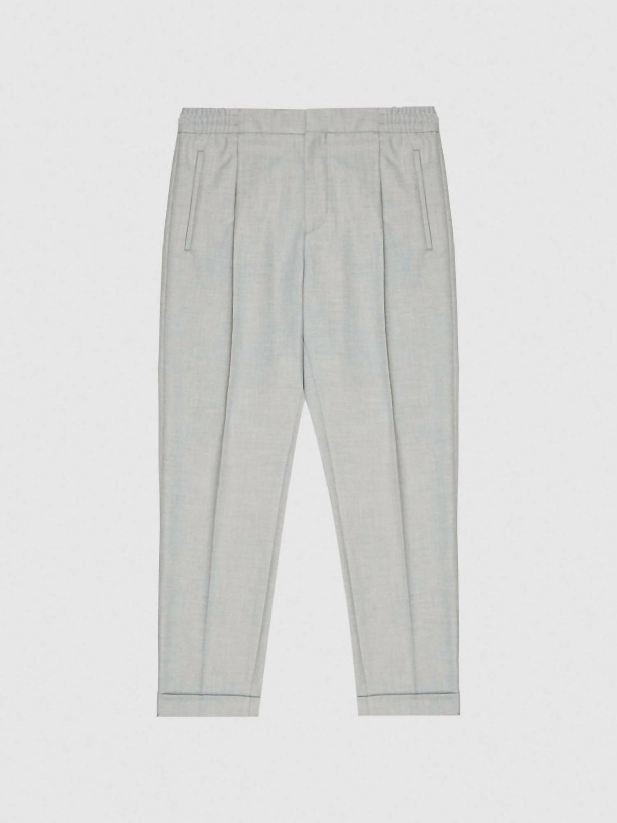 Reiss - Brighton Pleat Front Cuffed Trousers Slacks Pants