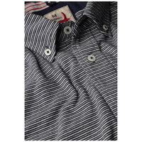 Relwen - Men's Hemp Stripe Button Down Shirt