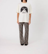 Remain - Nyla Pants - animal - boot - cut - brown