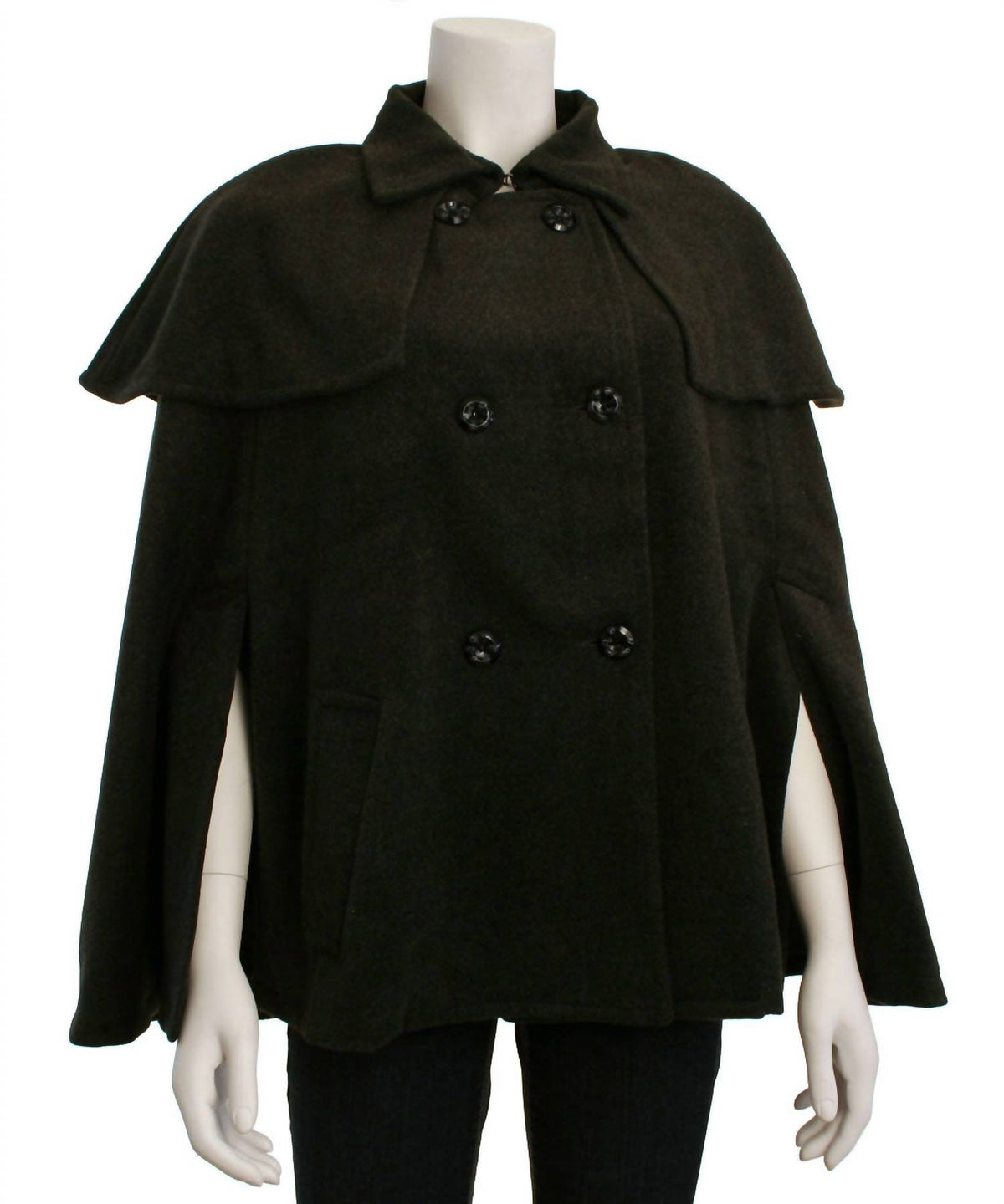 Reneec. - Women's Double Breasted Cape