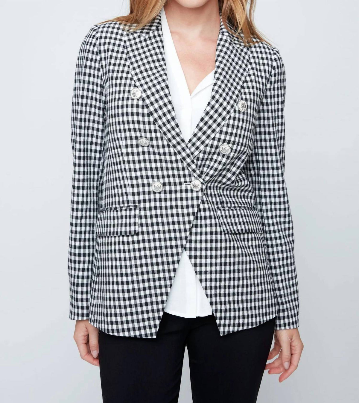 Renuar - Double Breasted Blazer Jacket