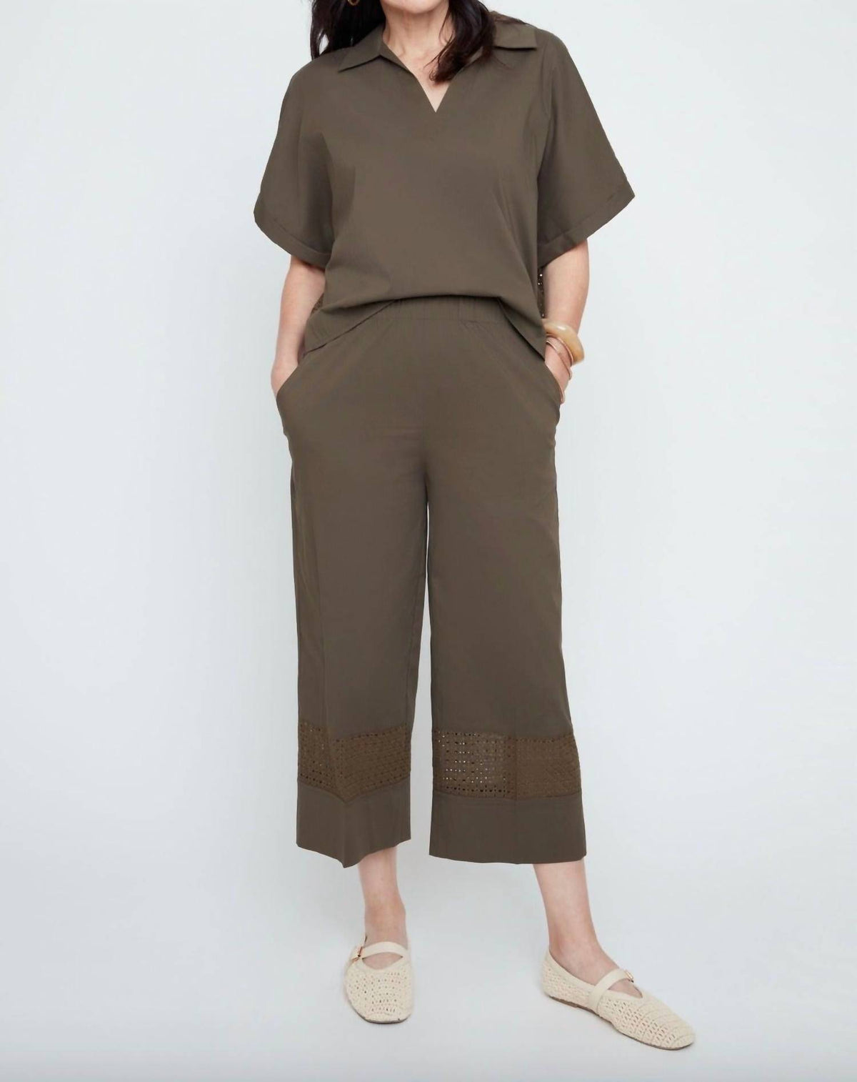 Renuar - Grove Eyelet Top