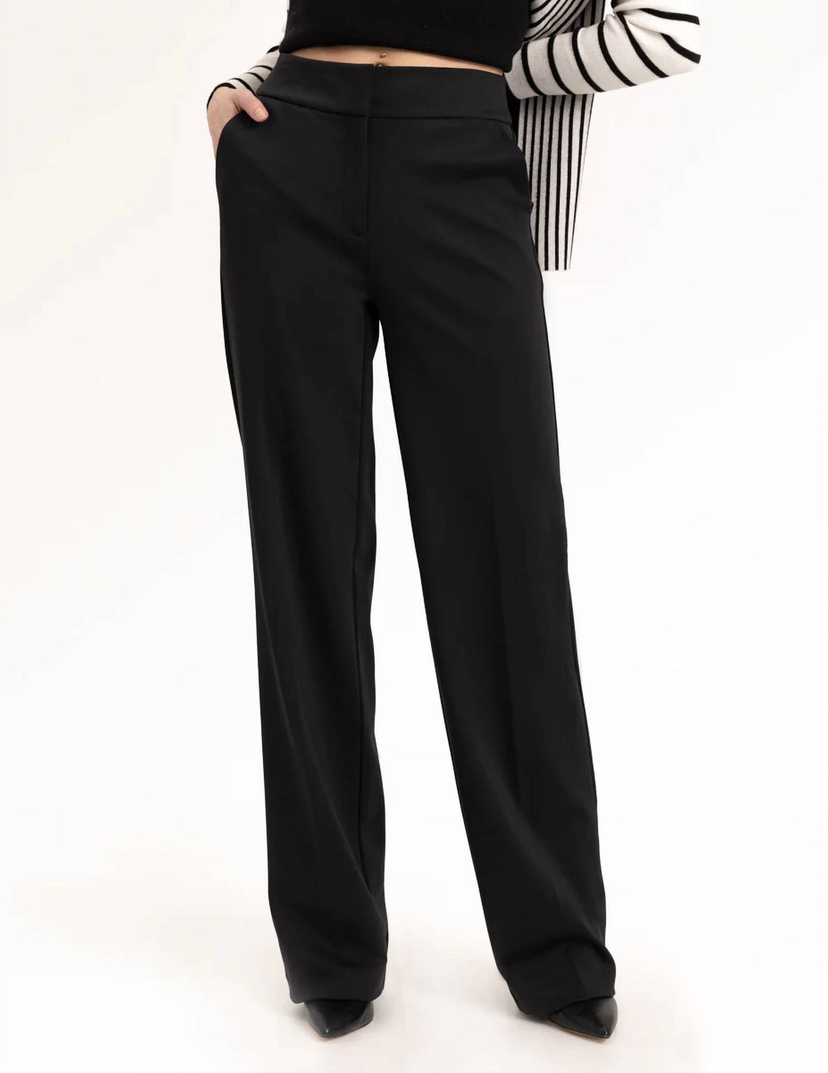 Renuar - High Waisted Trouser Pant