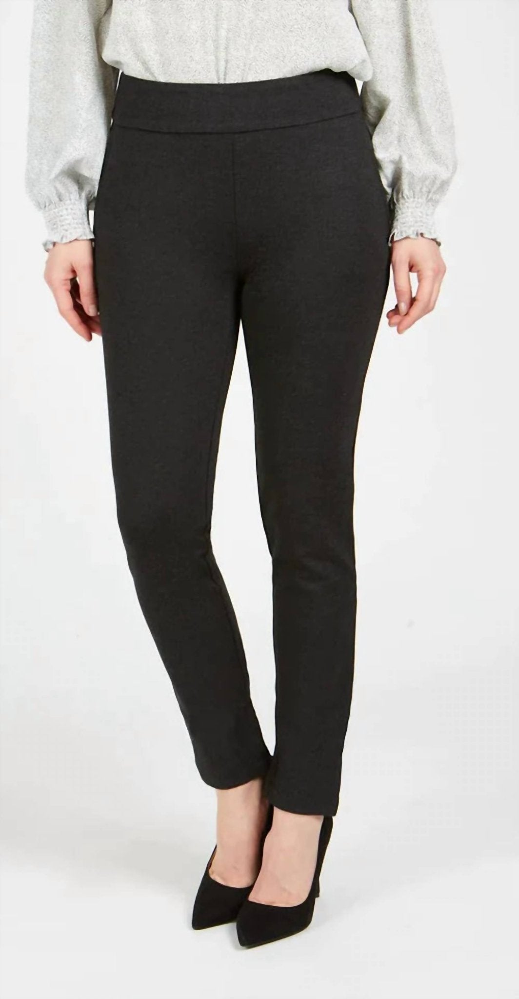 Renuar - Knit Ponti Pant - ankle - clothing - cropped