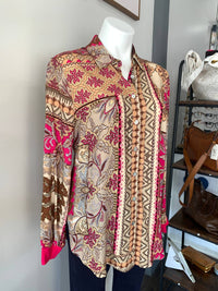 Renuar - Mixed Print Blouse