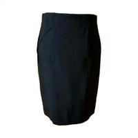 Renuar - Ponte Knit Skirt - black - clothing - mini