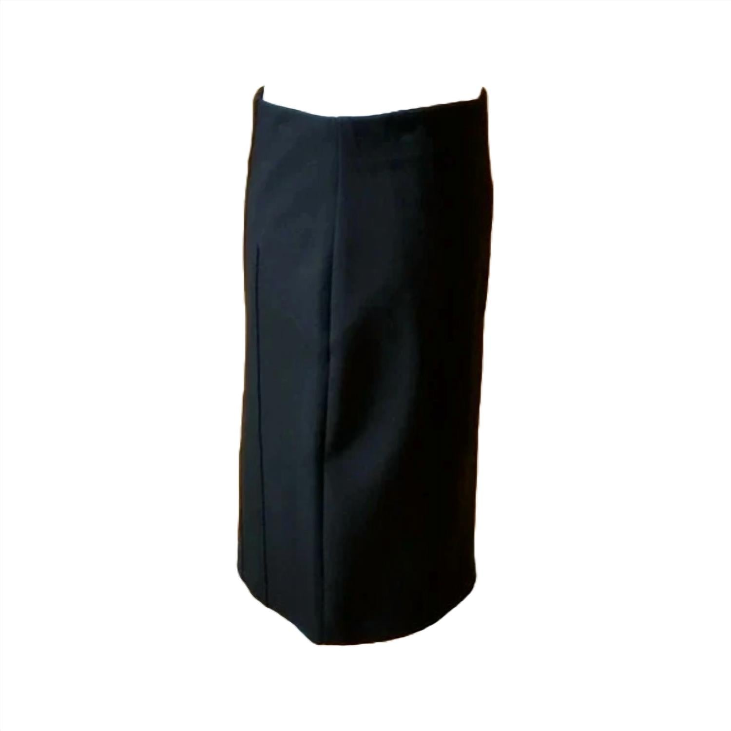 Renuar - Ponte Knit Skirt - black - clothing - mini
