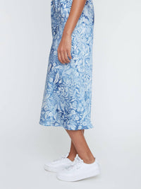 Renuar - Printed Slip Skirt