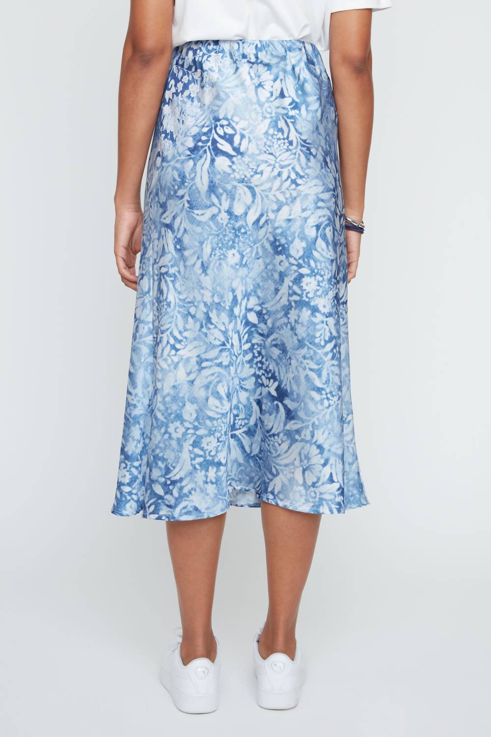 Renuar - Printed Slip Skirt