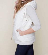 Renuar - Puffy Hooded Vest